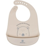KikkaBoo Силиконов лигавник KikkaBoo - Bear with me, Grey (31303030045) - ozone