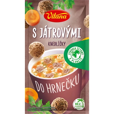 Vitana S játrovými knedlíčky polévka do hrnečku 14 g