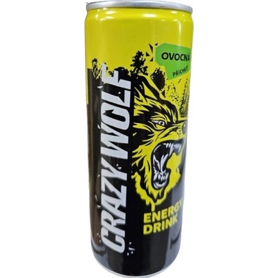 Crazy Wolf Ovocná příchuť 250 ml – Zboží Mobilmania