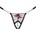 Cottelli Collection Crotchless String with Flower 2322269 S/M