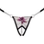 Cottelli Collection Crotchless String with Flower 2322269 S/M