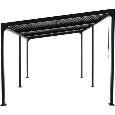 Sunfun Palma Pergola s nastaviteľnou strechou XXL, 6 x 3 m, antracit, GFA00733C
