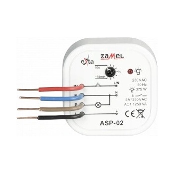 Schodišťový automat Zamel 230 V IP20 5 A