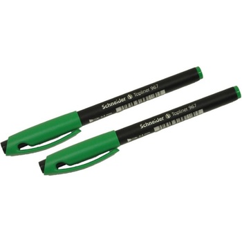 Тънкописец Шнайдер Topliner 967 0, 4 зелен