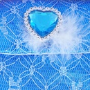 Rappa Sada princezna modrá v krabici 8 ks