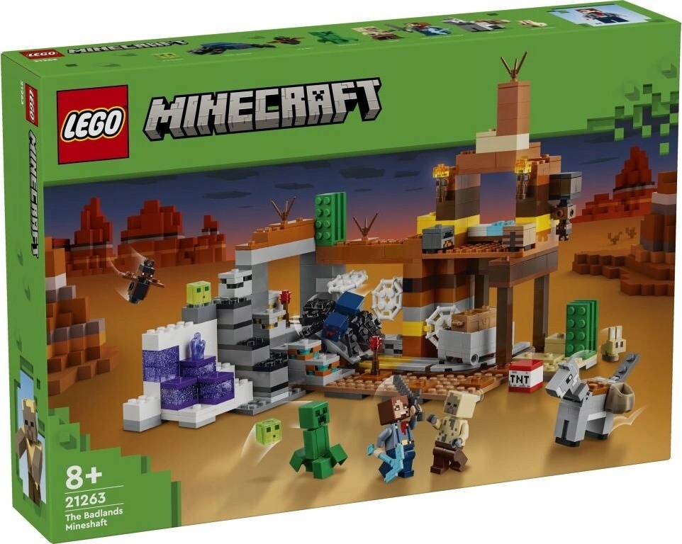 LEGO® Minecraft 21263 Banská šachta v pustatine od 39,49