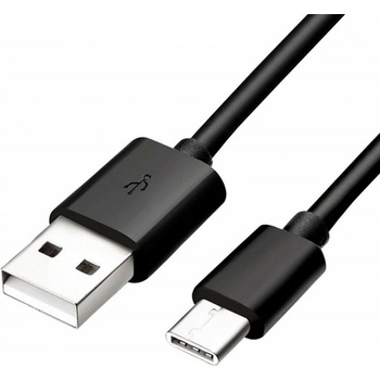 4World 10323 USB 2.0 , AM / B Micro USB-C prenos dát/nabíjanie, 1m, černý