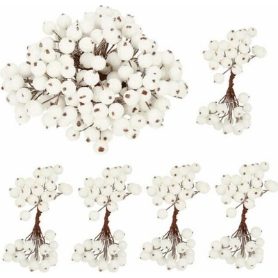 SPRINGOS Vianočné jarabiny zmrznutej bielej sada 200ks