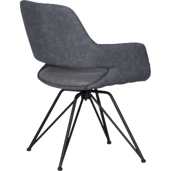 Image 1 of Carmen Трапезен стол devon - сив sf 2 (b3532094_1)