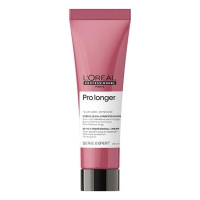 L'Oréal Pro Longer 10-In-1 Professional Cream укрепващ термозащитен крем за дълга коса 150 ml за жени