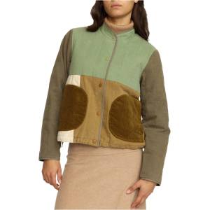 Selfhood Дамско ежедневно яке Selfhood Women's Quilted Patchwork Jacket Casual jacket - Army (103-2776-0112)