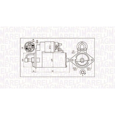 Startér MAGNETI MARELLI 063720984010