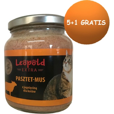 Leopold Pate Mousse s jahňacím mäsom 6 x 300 g