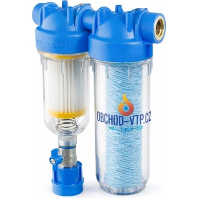Atlas Filtri HYDRA DUO 1" RSH 50mcr + FA SANIC 25mcr SX