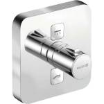 Kludi Push - Термостатичен смесител за вграждане за 2 консуматора, хром 389110538 (389110538)