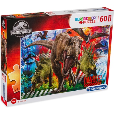 Clementoni Пъзел Clementoni от 60 XXL части - Джурасик свят (26456)