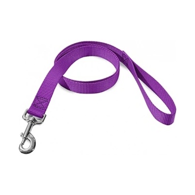 Pet Interest Single Leash S - Модерен едноцветен повод за кучета, 1, 5*120 см. - лилав