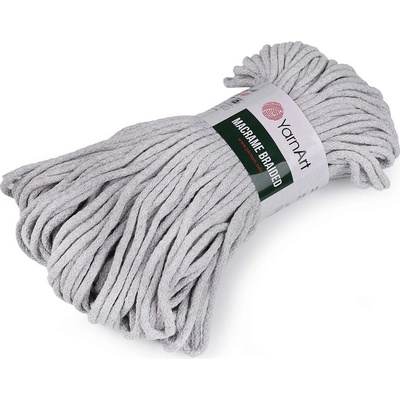 Macrame Braided 250 g Pletací příze - 754 sv. žlutá