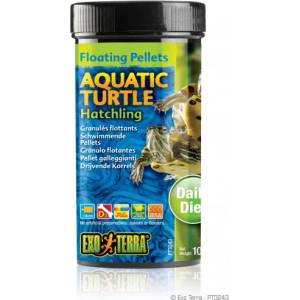 Hagen Floating Pellets - Hatchling Aquatic Turtle, храна за новородени водни костетурки - 105 гр - ГЕРМАНИЯ - PT3243