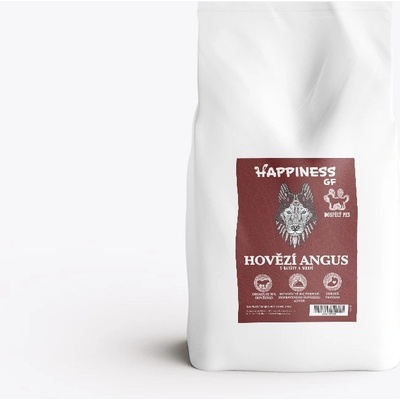 Happiness Grain Free Adult hovězí Angus s batáty a mrkví 12 kg