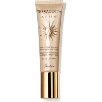 Guerlain Terracotta Joli Teint Beautifying Foundation озаряващ фон дьо тен за естествен вид SPF 20 цвят Naturel/Natural 30ml