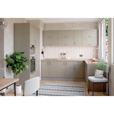 Кухненски комплект Лукс 2 МДФ супер мат лате