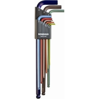 Bondhus Sada L.-klíčů/metric LWR XL ColorGuard 69699
