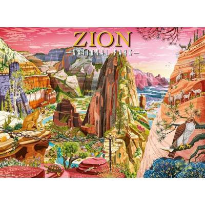 Ravensburger Národní park Zion Utah USA 500 dílků
