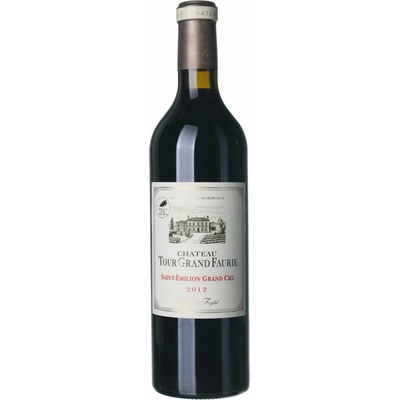 Chateau Tour Grand Faurie Saint-Emilion Grand Cru suché červené 2012 13,5% 0,75 l (holá láhev)
