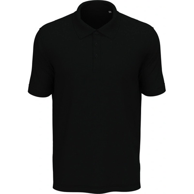 Stedman polokošile Lux Polo krátký rukáv pánská COT05906005901-black opal