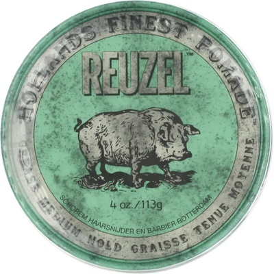 REUZEL Styling Green Pomade Grease Medium Hold 113 g