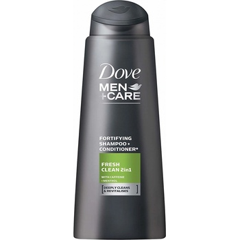 Dove Men+Care FreshClean 2v1 šampón 400 ml