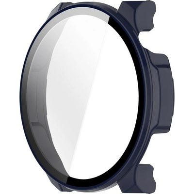 PROTEMIO 115325 PC FULL COVER Plastový kryt so sklom pre Xiaomi Amazfit Balance 2 modrý