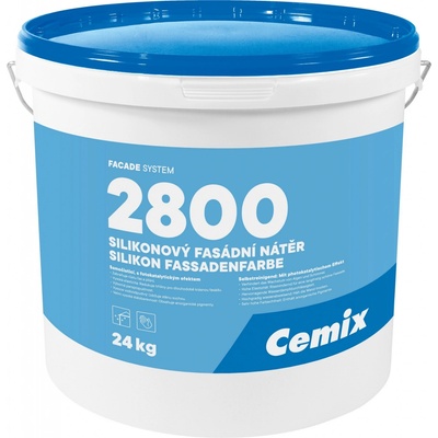 Cemix Nátěr fasádní silikonový – 24 kg