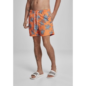 Urban Classics Мъжки бански в оранжево FloralMODEL7103 SALE - , размер L