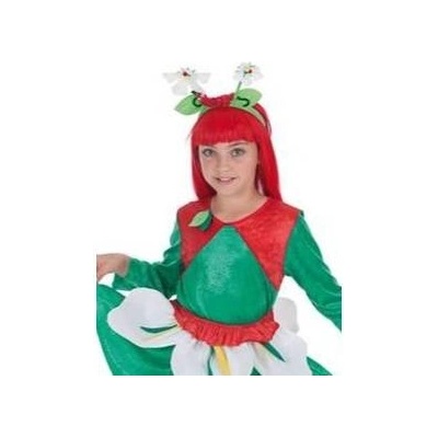 BigBuy Carnival Маскировъчен костюм за деца Червей Цвете Размер 7-9 години