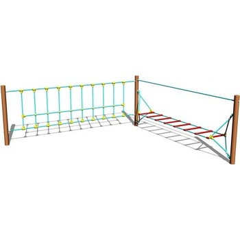 Playground System Šplhací sestava 201 Lanová stezka