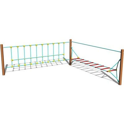 Playground System Šplhací sestava 201 Lanová stezka
