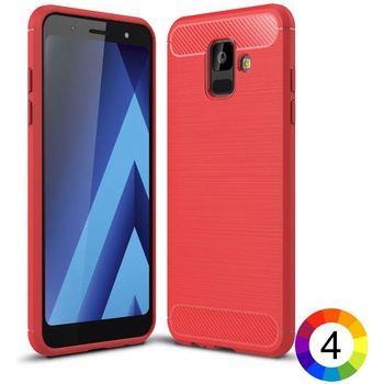 Image 1 of Samsung Galaxy A6 (2018) Удароустойчив Carbon Fiber Калъф и Протектор