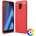 Samsung Galaxy A6 (2018) Удароустойчив Carbon Fiber Калъф и Протектор