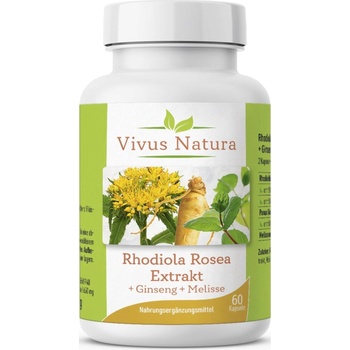Vivus Natura Екстракт от Rhodiola Rosea - 60 капсули