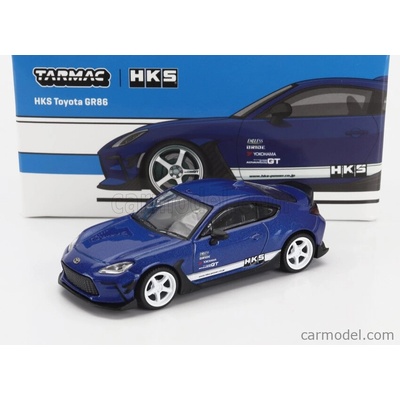 Tarmac Toyota Gr86 Hks 2022 modrá 1:64