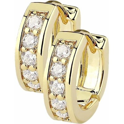 Glory dámske náušnice z chirurgickej ocele Meggie zlaté EB-005-GDC