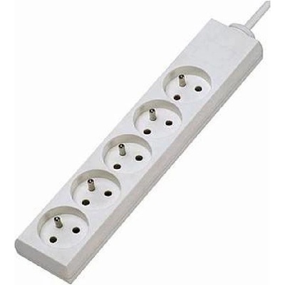Konnoc DX-5F predlžovací kábel, 5 zásuviek, 10m 8594190722535