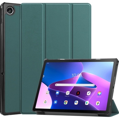 Vsetkonamobil LEATHER Lenovo Tab M10 Plus 3. generace rácia zelený 42742