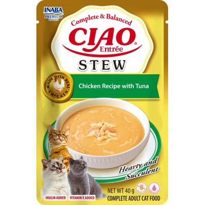Churu Cat Entrée Stew Chicken Recipe with Tuna 40 g