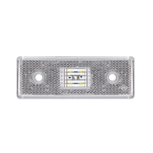  Габарит, бял 4 LED 12-24V 109mm