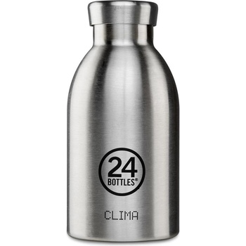 24Bottles Термобутилка Clima Basic 330 мл сребърна (90)