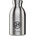 24Bottles Термобутилка Clima Basic 330 мл сребърна (90)