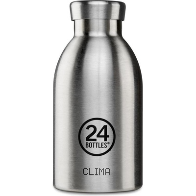 24Bottles Термобутилка Clima Basic 330 мл сребърна (90)
